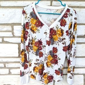 Floral Long Sleeve Shirt
